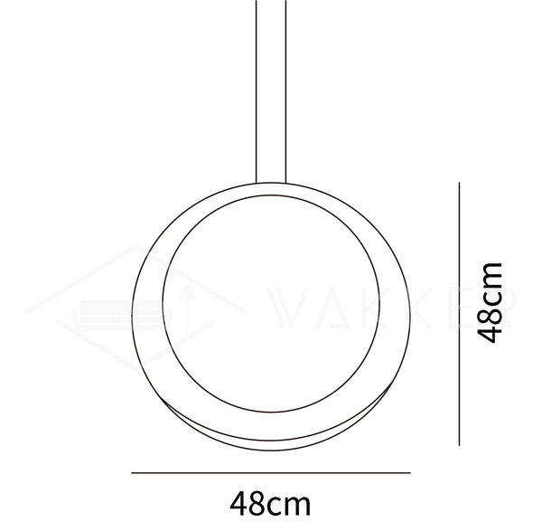 Cosmos pendant Model B 2 sizes