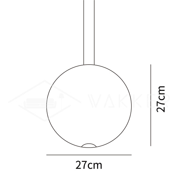 Cosmos pendant Model C 3 sizes