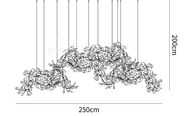 Discount ๐ Vakkerlight Gingko Combination Chandelier C Chandeliers โค๏ธ 106 Discount ๐ Vakkerlight Gingko Combination Chandelier C Chandeliers โค๏ธ -Vakkerlight Sales Store