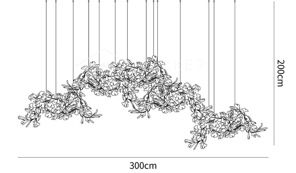 Discount ๐ Vakkerlight Gingko Combination Chandelier C Chandeliers โค๏ธ 107 Discount ๐ Vakkerlight Gingko Combination Chandelier C Chandeliers โค๏ธ -Vakkerlight Sales Store