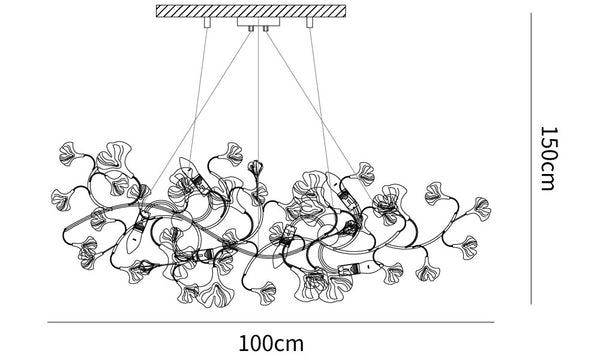 Best deal 🛒 Vakkerlight Chandeliers Gingko Porcelain Chandelier B 😍 64 Best deal 🛒 Vakkerlight Chandeliers Gingko Porcelain Chandelier B 😍 -Vakkerlight Sales Store