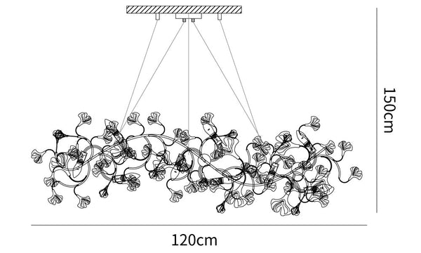 Best deal 🛒 Vakkerlight Chandeliers Gingko Porcelain Chandelier B 😍 65 Best deal 🛒 Vakkerlight Chandeliers Gingko Porcelain Chandelier B 😍 -Vakkerlight Sales Store