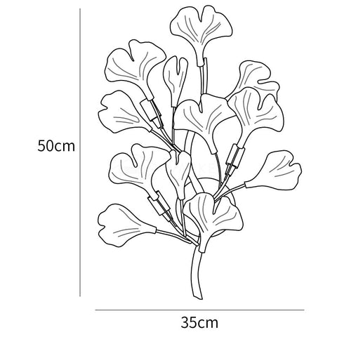 Small Ginkgo Wall Lamp