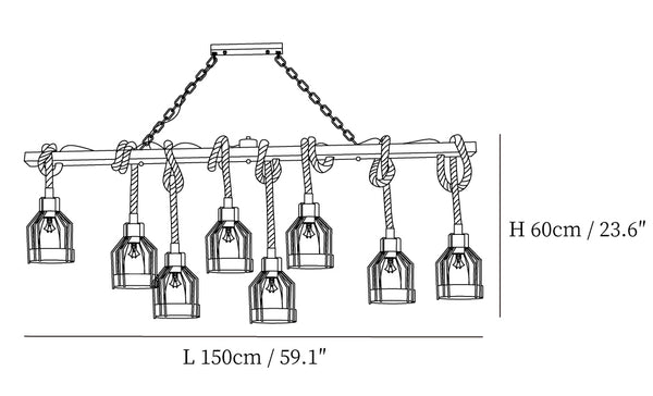 8-head dimensions