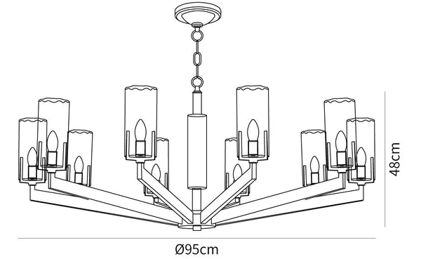 Liaison Chandelier