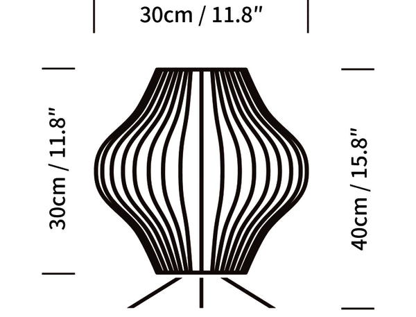 Budget 🛒 Vakkerlight Nelson Tripod Table Lamp 🎉 119 Budget 🛒 Vakkerlight Nelson Tripod Table Lamp 🎉 -Vakkerlight Sales Store Nelsorn Pear Tripod Lamp