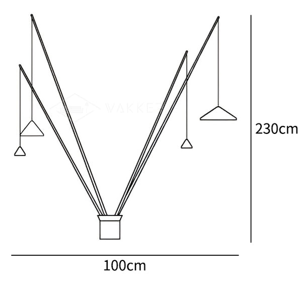 Discount 🛒 Vakkerlight North Floor Lamp Floor Lamps 👍 -Vakkerlight Sales Store