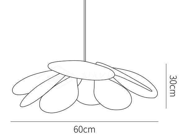 New 🤩 Vakkerlight Precieuse Petals Pendant Lamp 🎉 120 New 🤩 Vakkerlight Precieuse Petals Pendant Lamp 🎉 -Vakkerlight Sales Store Precieuse Petals Pendant Lamp