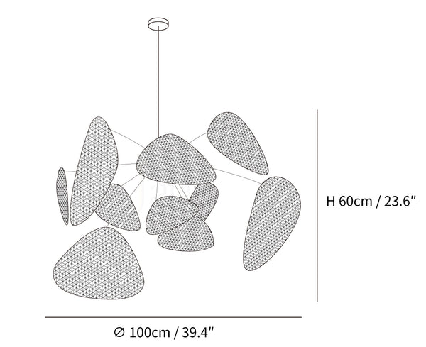 Screen Cannage Suspension size reference