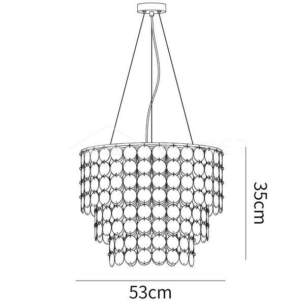 Flash Sale 👍 Vakkerlight Pendant Lights Shell Wind Chime Chandelier ❤️ 92 Flash Sale 👍 Vakkerlight Pendant Lights Shell Wind Chime Chandelier ❤️ -Vakkerlight Sales Store