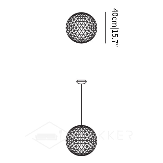 Spark Ball size and scale diagram