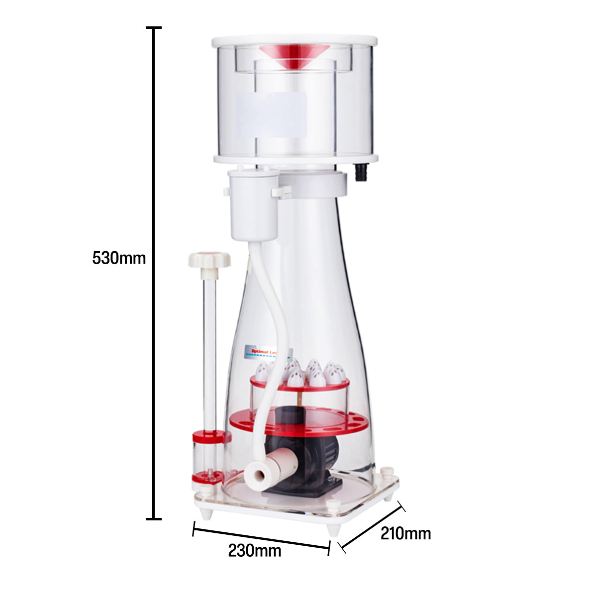 Protein Skimmer 100-210 Gal Ocean Coral Reef Fish Saltwater Aquarium Pump AD-N170PLUS