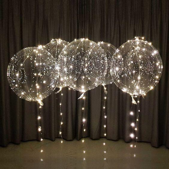 bobo led balloons birthday party decor