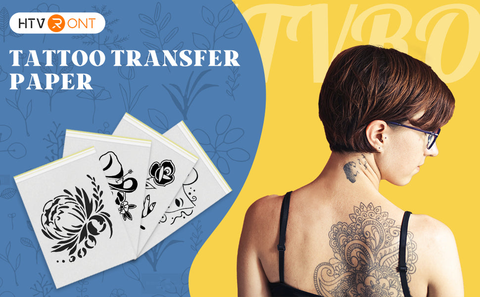 how to use tattoo transfer paper / how to make a tattoo stencil