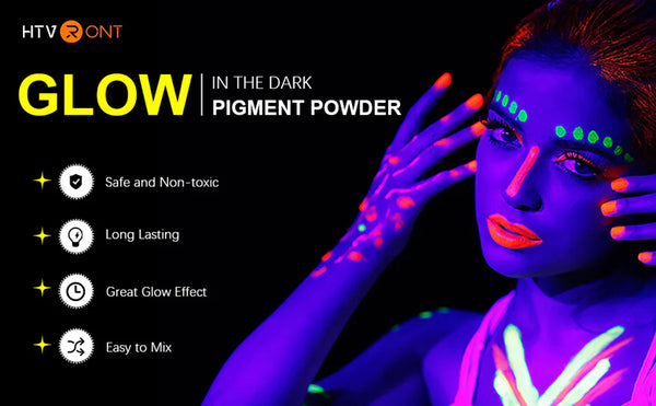 glow in the dark pigment powder