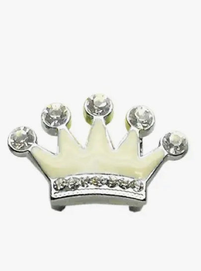 Slider Enamel Crown Charm