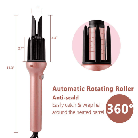 IVI Automatic Tourmaline Ceramic Hair Curling Iron