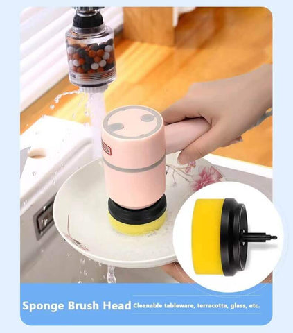 automatic kitchen cleaning brush