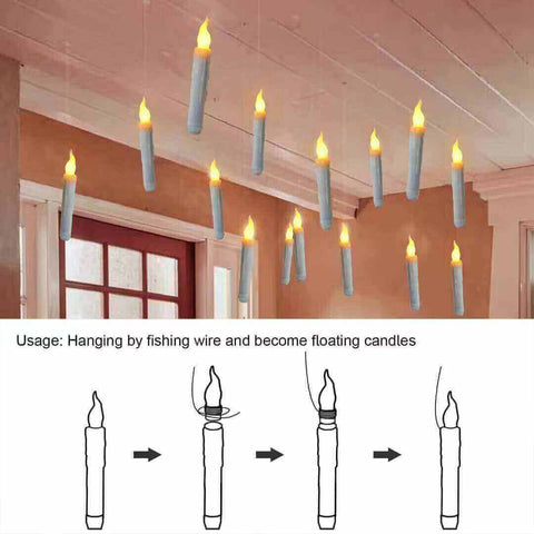 floating candles tiktok