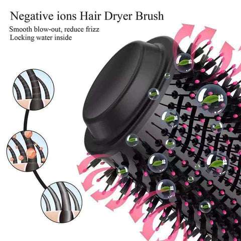 One step hair dryer and styler