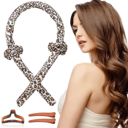 silk heatless hair curler