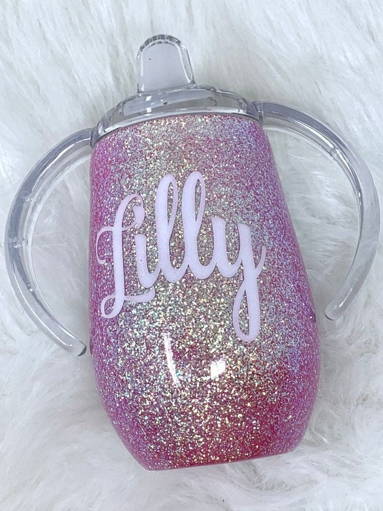 Kids Epoxy Personalized Bottles and Sippy Cups