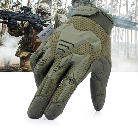 Rubber Protective Knuckle Gloves wtactful