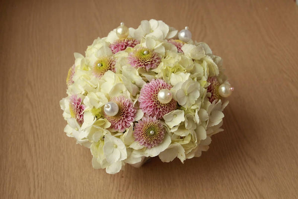 custom flower ball bouquet