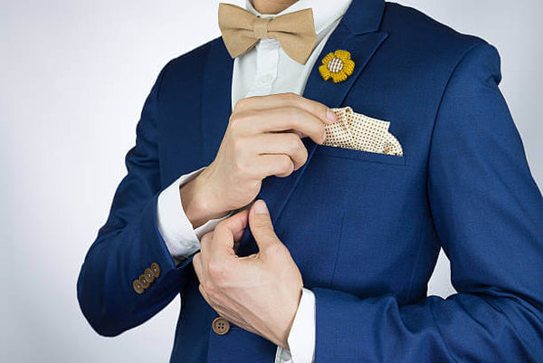 How to Pin a Boutonnière Onto a Jacket for Men