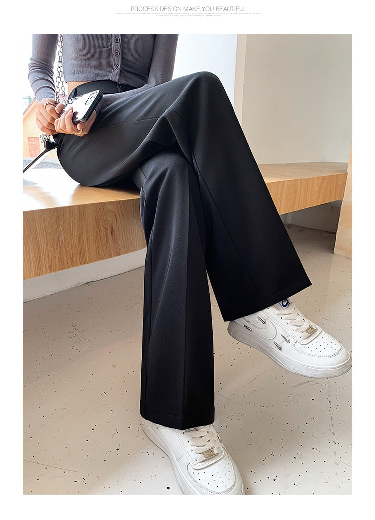 High Waist Loose Wide Leg Pants