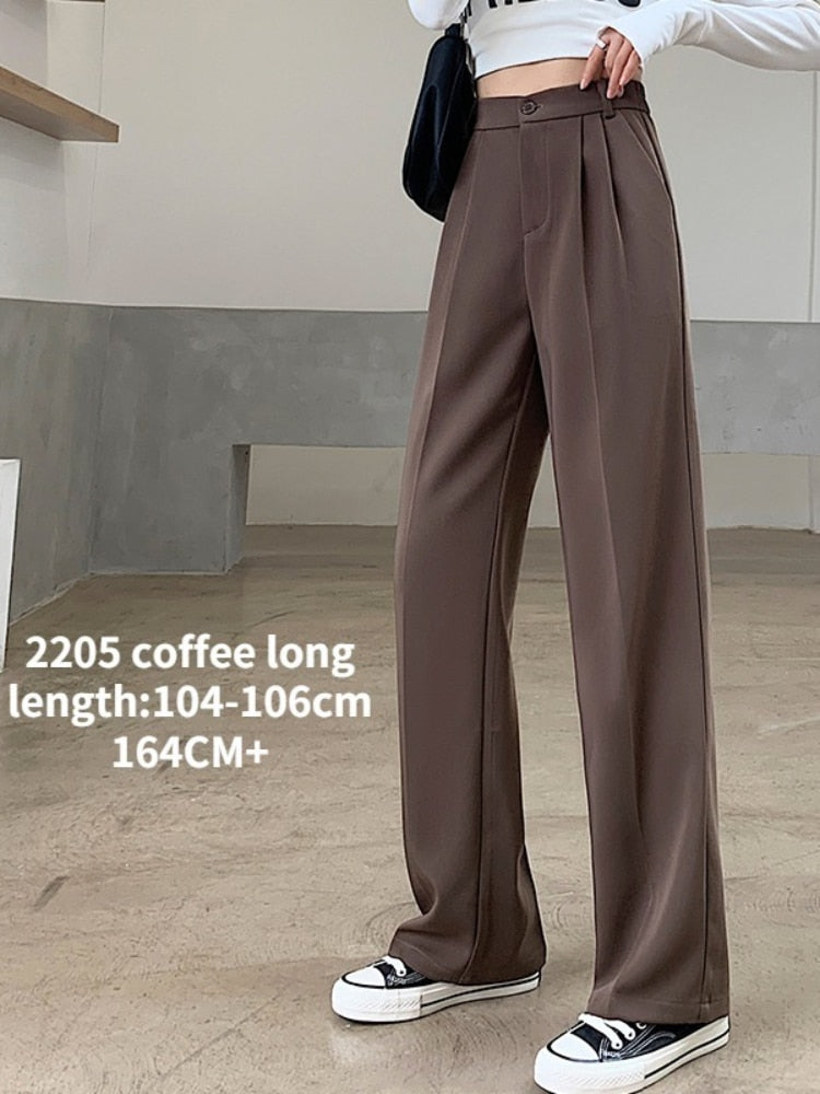 High Waist Loose Wide Leg Pants