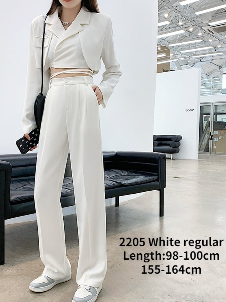 High Waist Loose Wide Leg Pants