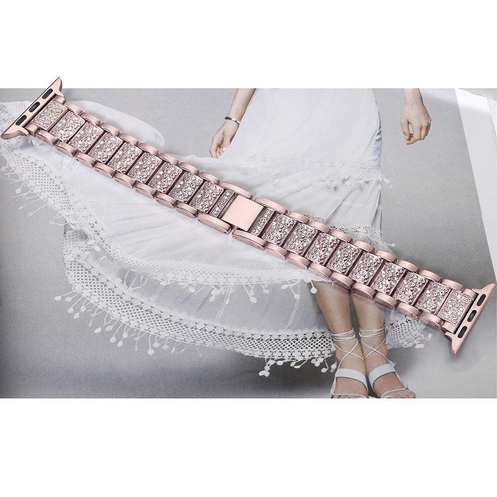 Fashion stainless steel strap for Apple Watch