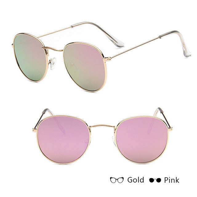 Classic Small Frame Round Sunglasses