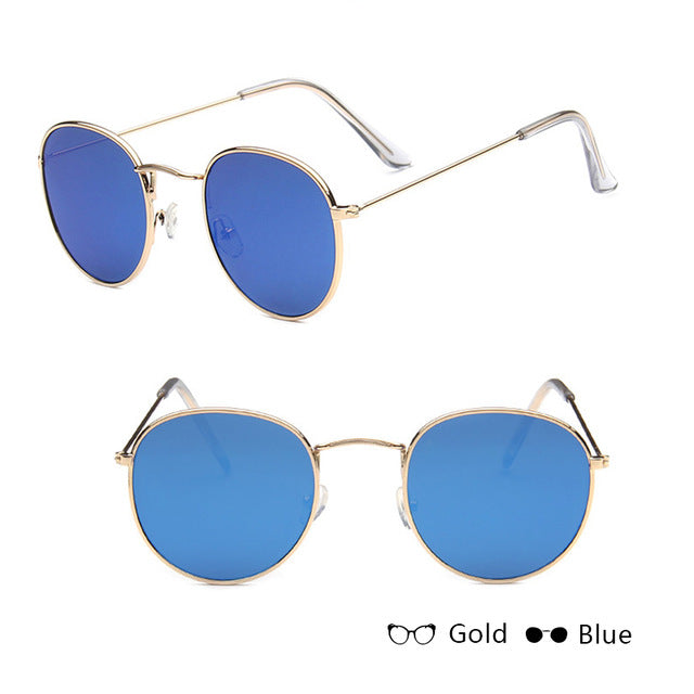 Classic Small Frame Round Sunglasses