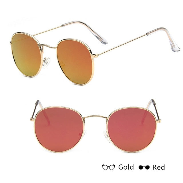 Classic Small Frame Round Sunglasses