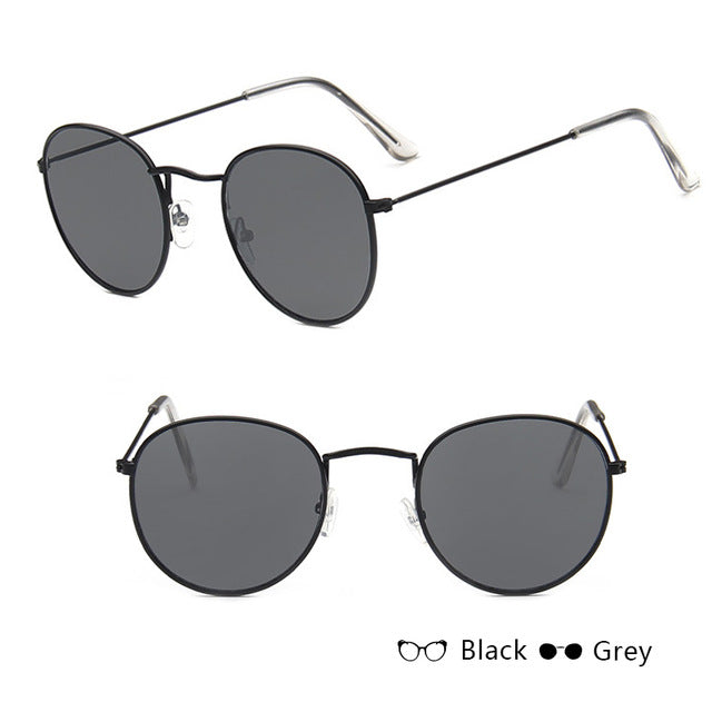 Classic Small Frame Round Sunglasses