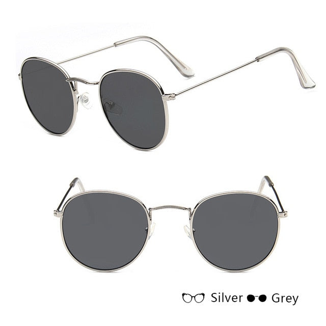 Classic Small Frame Round Sunglasses