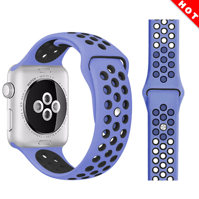 sports silicone watch strap