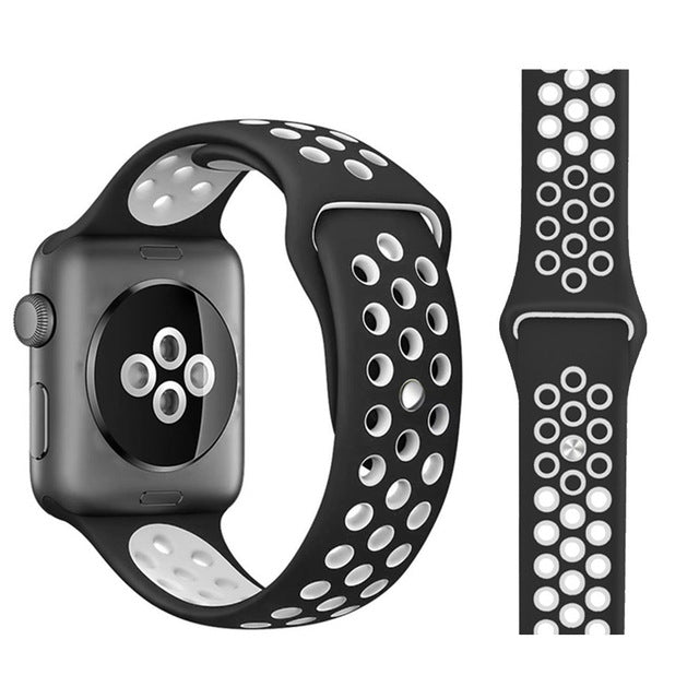 sports silicone watch strap