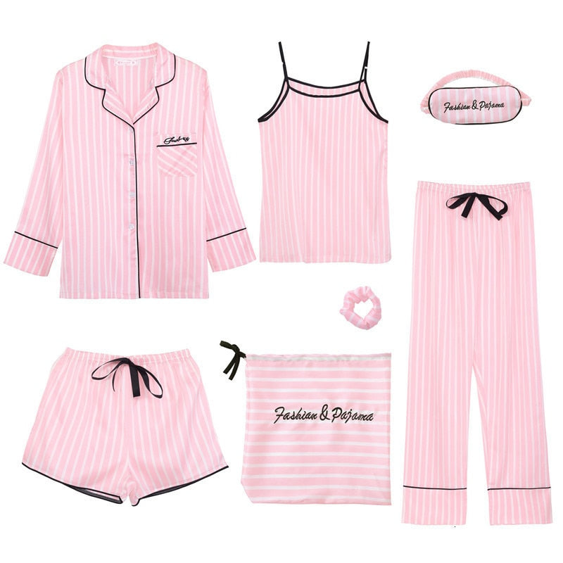 7 Pieces Sleepwear Sets