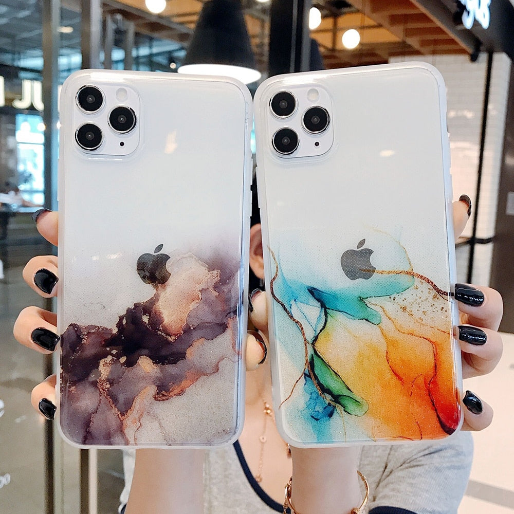 Colourful Marble Phone Case