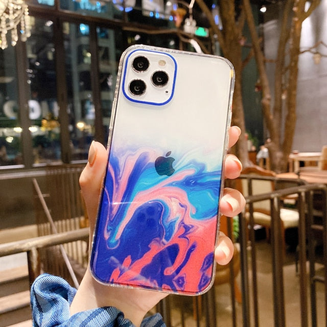 Colourful Marble Phone Case