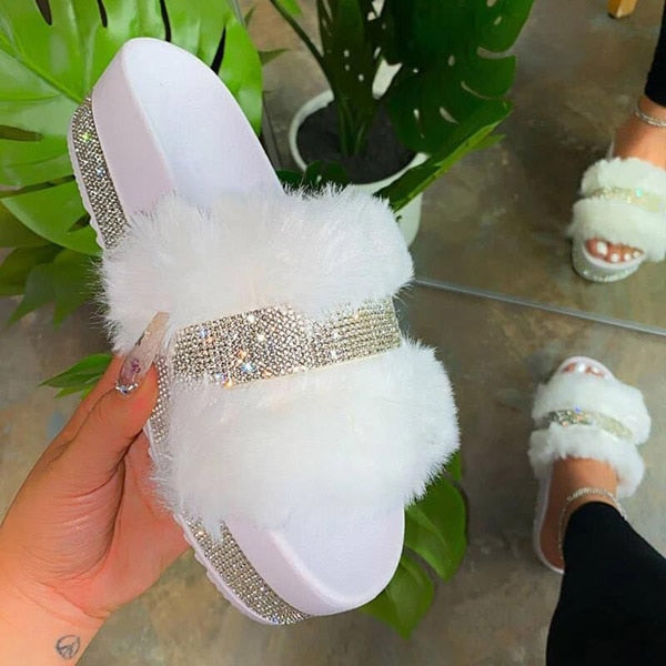 Rhinestone Slipper