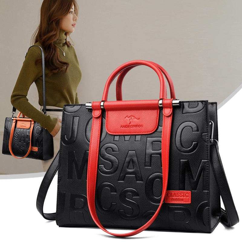 Designer Leather Handbag