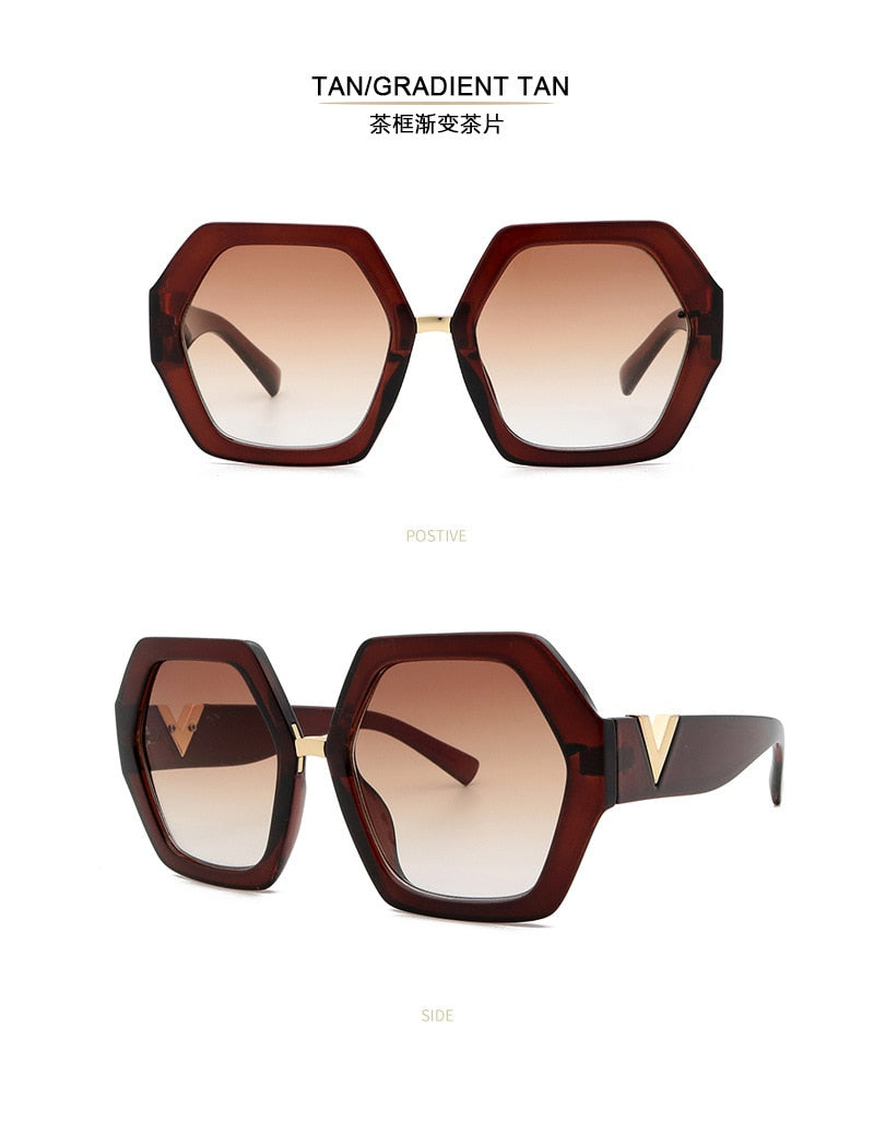 Retro Fashion Design Sun Glasses