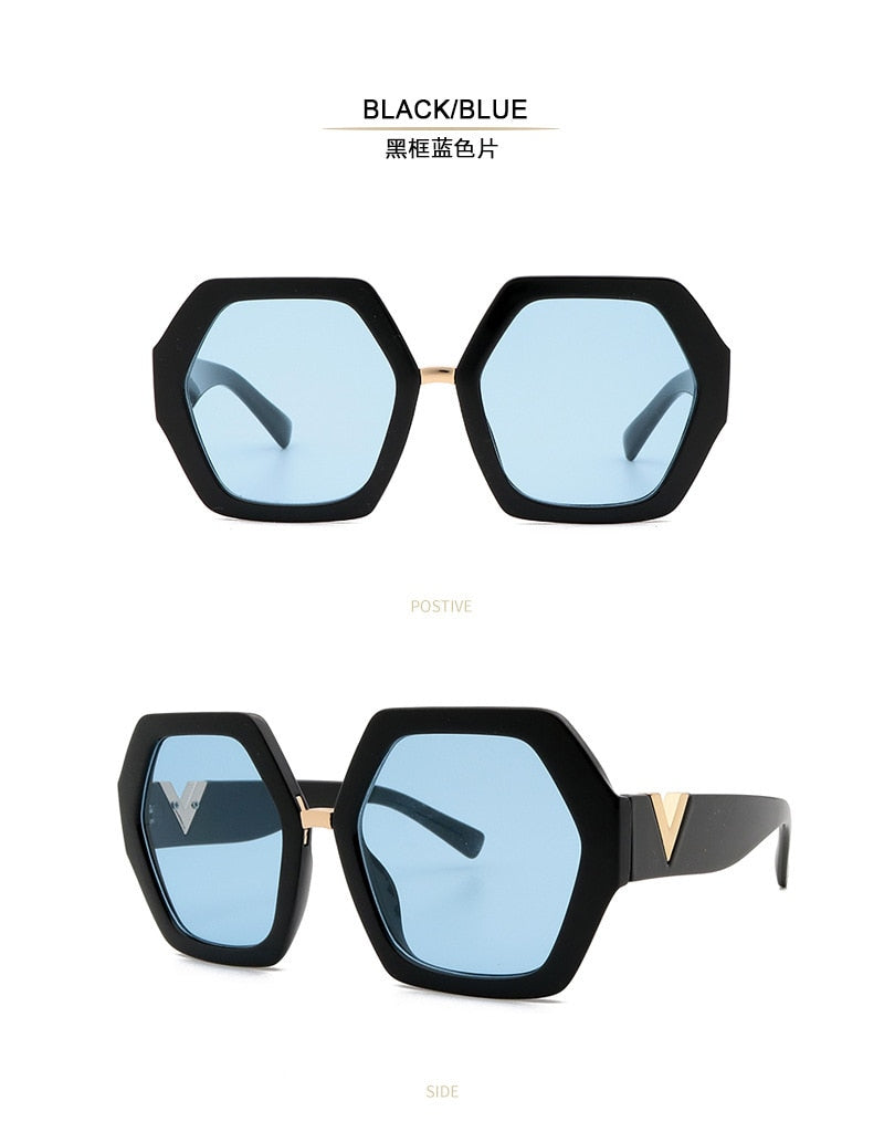 Retro Fashion Design Sun Glasses