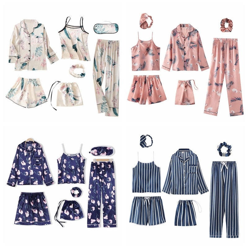 7 Pieces Sleepwear Sets