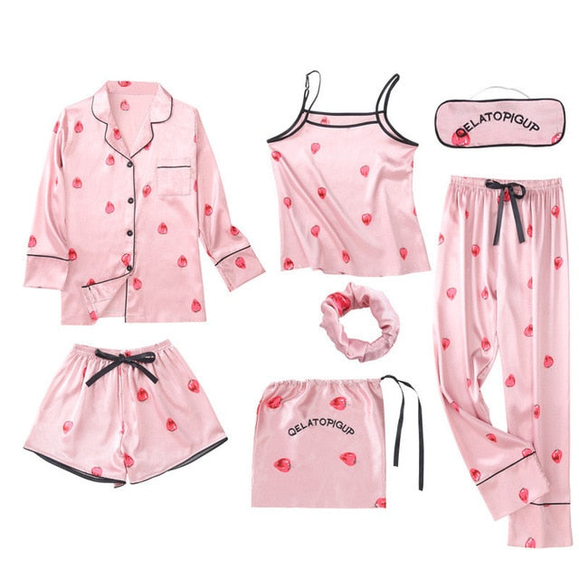 7 Pieces Sleepwear Sets