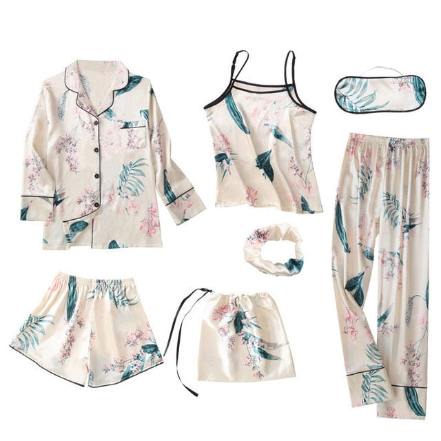 7 Pieces Sleepwear Sets